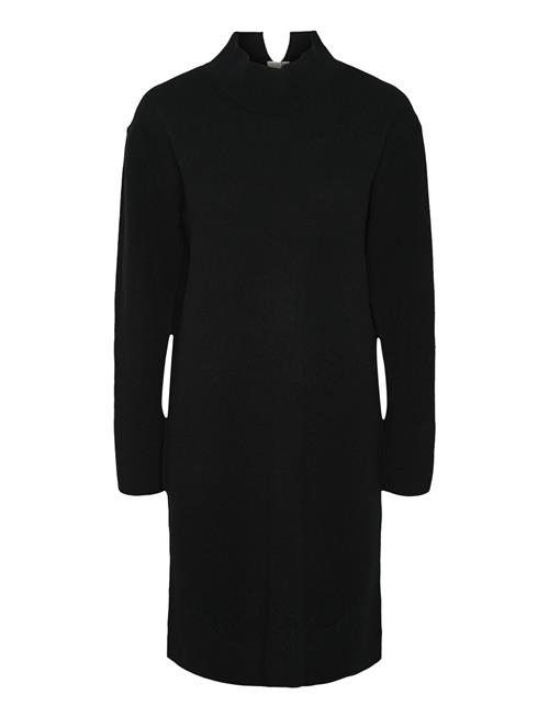 YAS Yasemilie Ls High Neck Knit Dress S.noos YAS Black