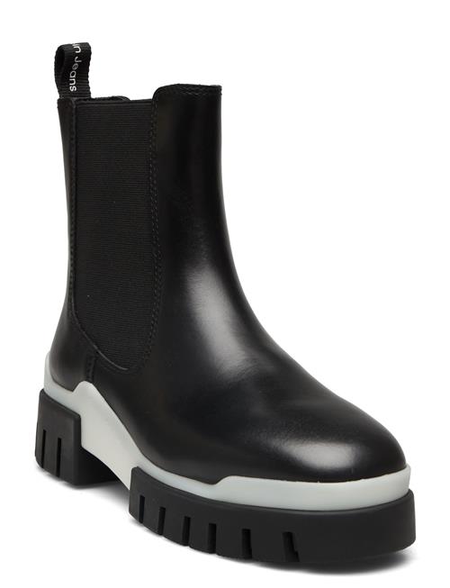 Calvin Klein Combat Chelsea Boot Transp Wn Calvin Klein Black