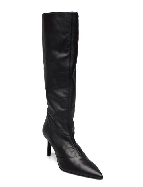 Calvin Klein Geo Stiletto Knee Boot 70 Calvin Klein Black