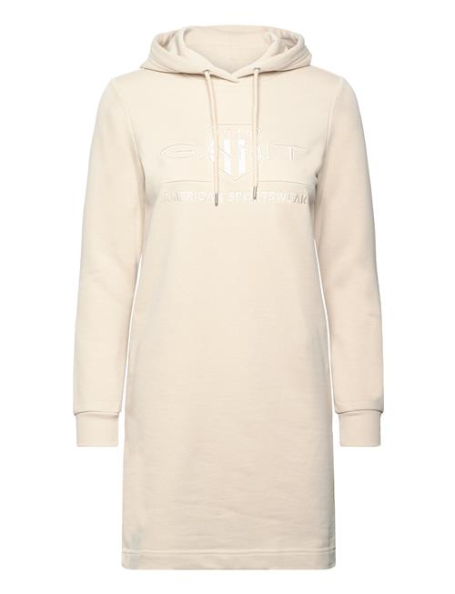 GANT Reg Tonal Shield Dress GANT Cream