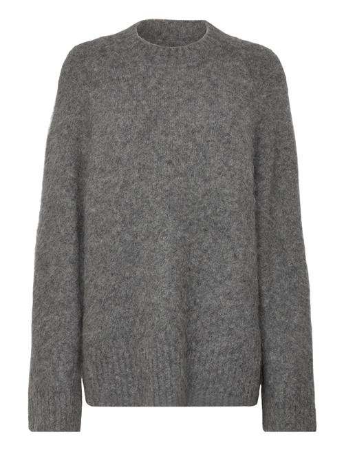 Se Fure Fluffy Knit Sweater HOLZWEILER Grey ved Booztlet