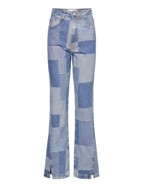 Flare Patchwork Denim Les Coyotes De Paris Blue