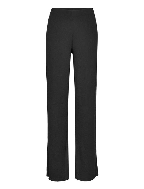 Se Calvin Klein Jeans Straight Knit Pants Calvin Klein Jeans Black ved Booztlet