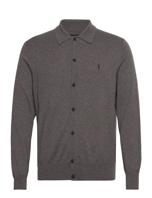 Se AllSaints Kilburn Cardigan AllSaints Grey ved Booztlet