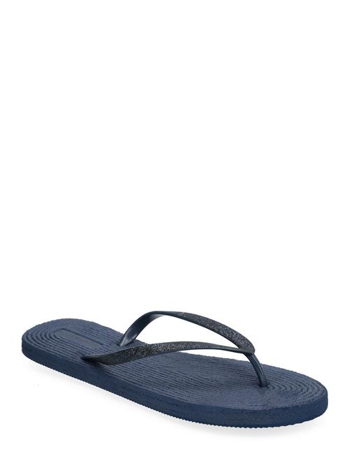 Flip Flops With Glitter Strap Rosemunde Navy