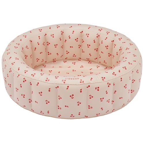 Se Liewood Kornelia Lille Mønstret Pool Cherries/Apple Blossom | Lyserød | 0-3 ved Babyshop