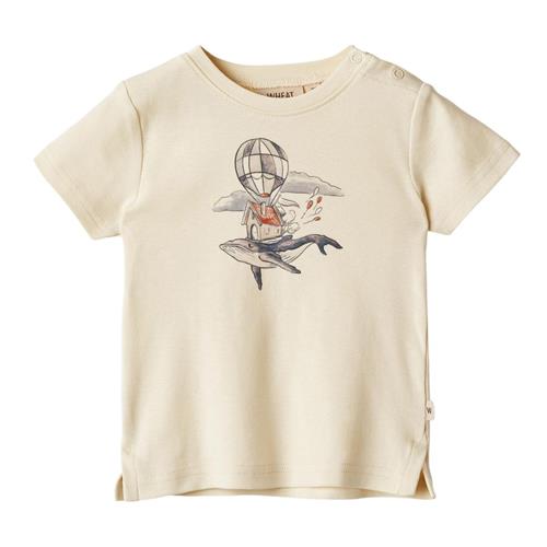 Se Wheat Tobias T-shirt Shell |  | 80 cm ved Babyshop