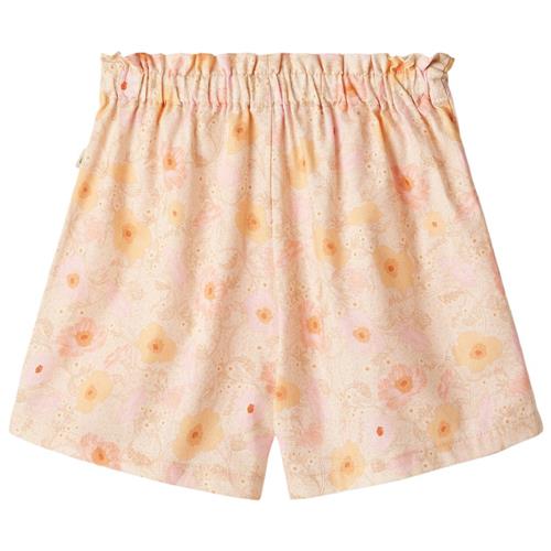 Se Wheat Silja Shorts Alabaster Flower Bobbles | Lyserød | 116 cm ved Babyshop