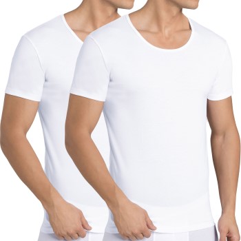 Sloggi 2P Men 24 7 T-Shirt Hvid bomuld Large Herre