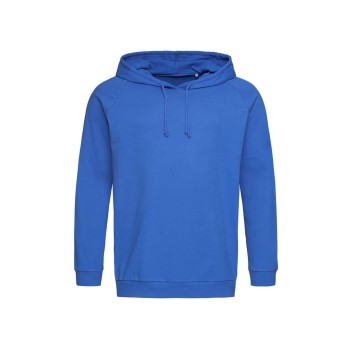 Se Stedman Hooded Sweatshirt Unisex Kongeblå bomuld Medium ved Timarco