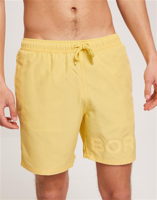 Björn Borg Borg Swim Shorts Badeshorts Gul