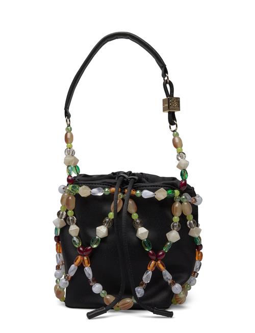 Party Line Bucket Beads Ganni Black