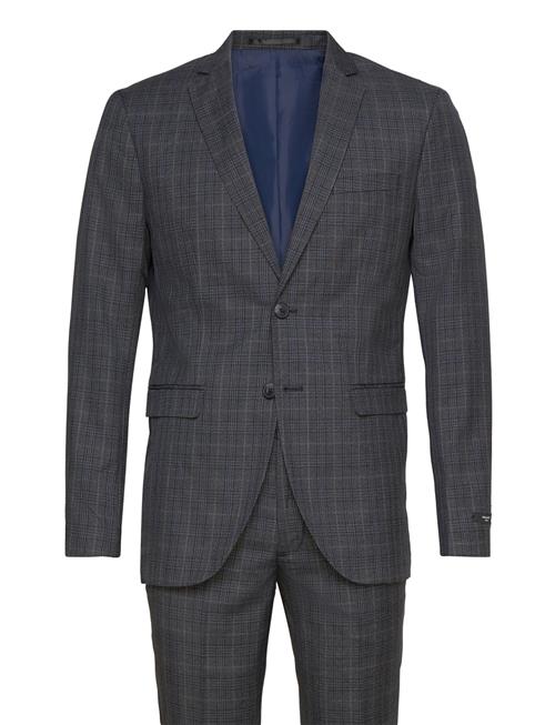 Jack & Jones Jprfranco Check Suit Sn Jack & J S Navy