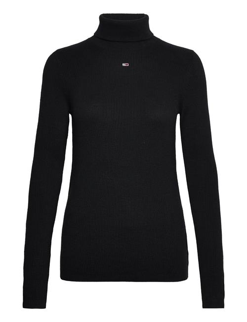 Tommy Jeans Tjw Essential Turtleneck Sweater Tommy Jeans Black