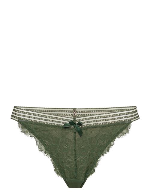 Se Hunkemöller Saffron Hl String R Hunkemöller Green ved Booztlet