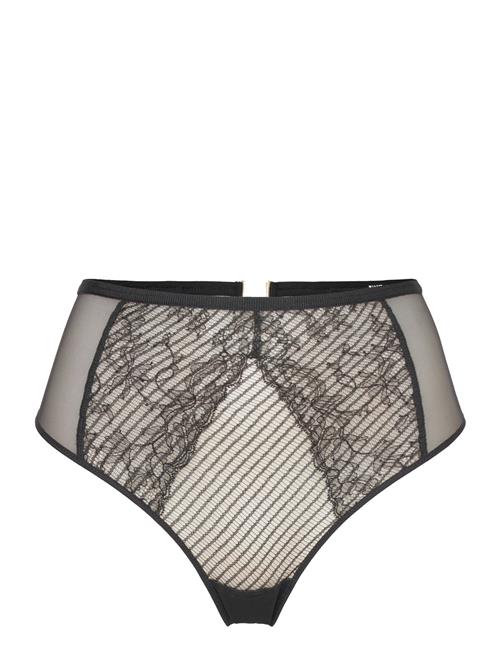 Se Chantelle X Txture High-Waisted Thong Chantelle X Black ved Booztlet