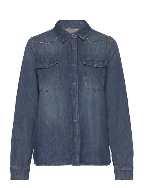 MOS MOSH Mmelvira Denim Shirt MOS MOSH Blue