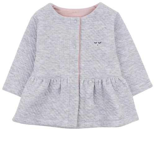 Livly Philo Cardigan Gråmeleret | Grå | 74/80 cm