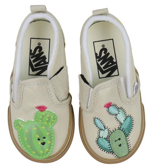 Se Vans Vans Sko - Slip-On V - Cactus Ranch Green ved KidsWorld