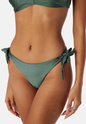 Se BUBBLEROOM Tie Bikini Bottom Green 46 ved Bubbleroom