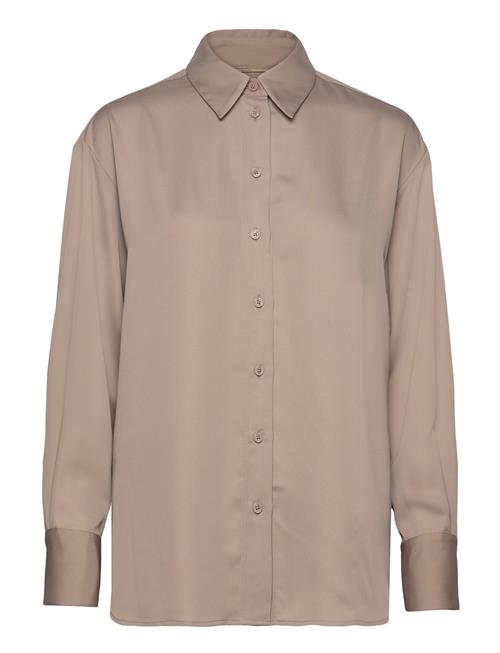 Calvin Klein Recycled Cdc Relaxed Shirt Calvin Klein Brown