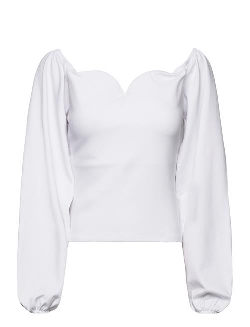 Gestuz Mistgz Offshoulder Gestuz White