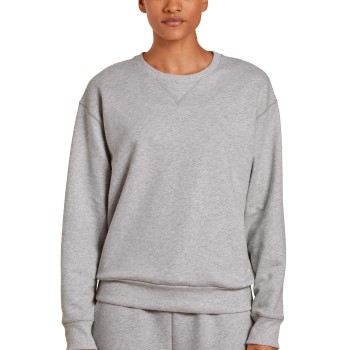 Calida Calida Circular Lounge Sweatshirt Gråmelerad bomuld X-Small Dame