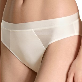 Calida Trusser Cate Regular Brief Creme bomuld Large Dame