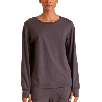 Se Calida DSW Warming Long Sleeve Shirt Brun X-Small Dame ved Timarco