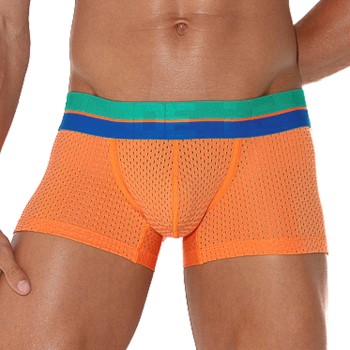 Code 22 Bright Mesh Trunk Orange Medium Herre