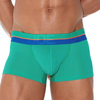 Code 22 Bright Mesh Trunk Grøn Small Herre