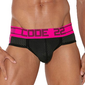 Code 22 Motion Push-Up Brief Sort/Rosa Large Herre