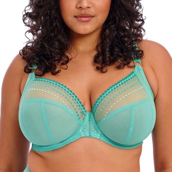 Elomi Bh Matilda Underwired Plunge Bra Turkise I 75 Dame