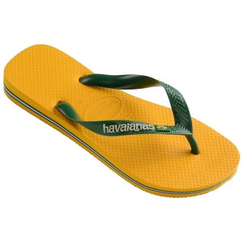 Se Havaianas Brasil Logo Gul Str 37/38 ved Timarco