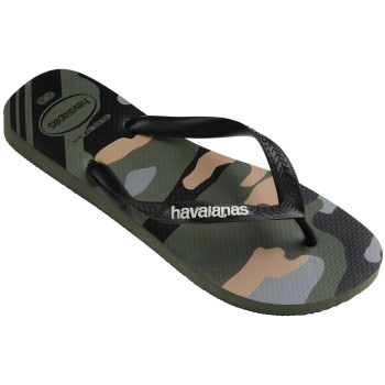 Havaianas Top Camo Steel Grøn Mønster Str 39/40 Herre