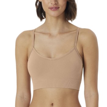 Schiesser Bh Bustier Removable Pads Top Beige polyamid XX-Large Dame