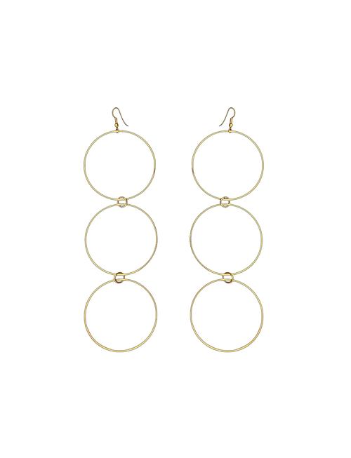 Se Susmie's Maxi Leo Earrings Susmie's Gold ved Booztlet