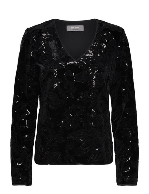 MOS MOSH Mmalfi Flower Blouse MOS MOSH Black