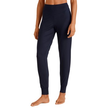 Se Calida DSW Balancing Pants with Waistband Mørkblå X-Small Dame ved Timarco