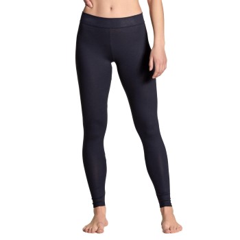 Calida Elastic Leggings Mørkblå bomuld Medium Dame