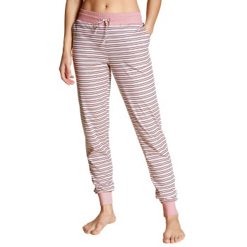 Se Calida Favourites Dreams Striped Pants Rosa stribet bomuld Small Dame ved Timarco