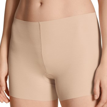 Calida Trusser Natural Skin Panty Short Leg Beige Medium Dame