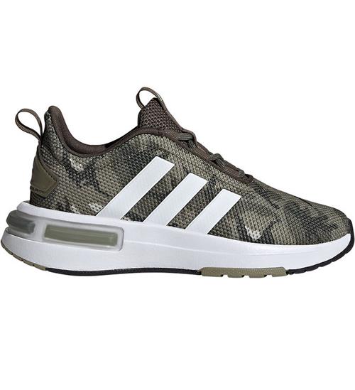 Se adidas Performance Sko - Racer TR23 K - Camo/Hvid ved KidsWorld