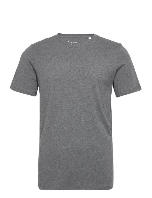 Knowledge Cotton Apparel Agnar Basic T-Shirt - Regenerative Knowledge Cotton Apparel Grey