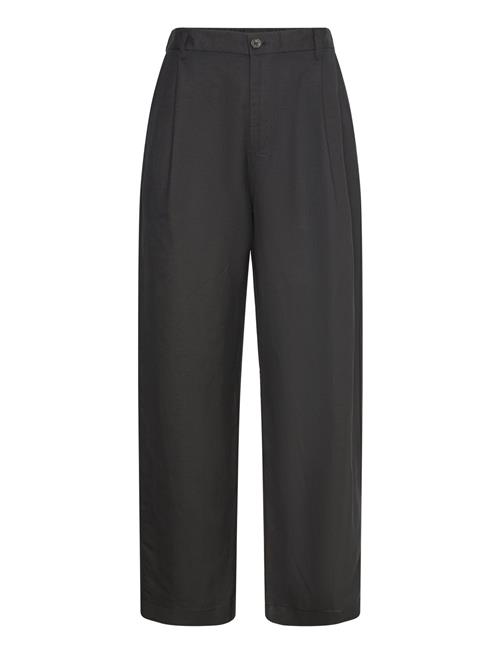 Se Lindex Trouser Ragna With Pleats Lindex Black ved Booztlet