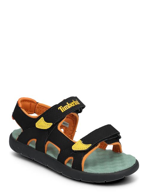 Se Timberland Perkins Row Backstrap Sandal Black W Medium Yellow Timberland Black ved Booztlet