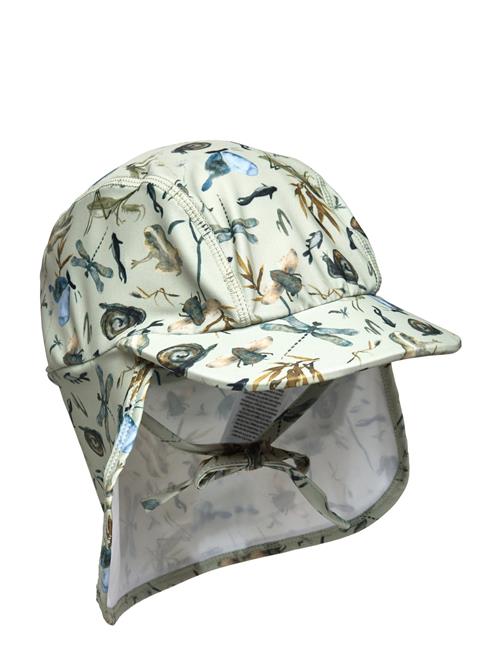 mikk-line Swim Hat W. Print - Recycled Mikk-line Green