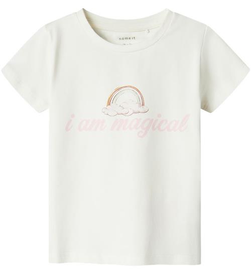 Se Name It Name It T-shirt - NmfHejsa - Jet Stream m. Regnbue ved KidsWorld