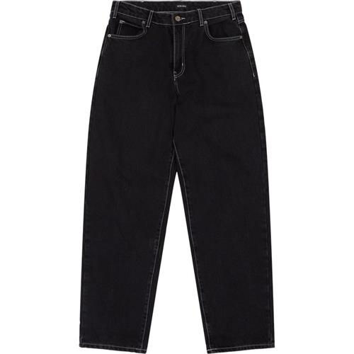 Non-sens Alaska Mid Black Jeans Sort