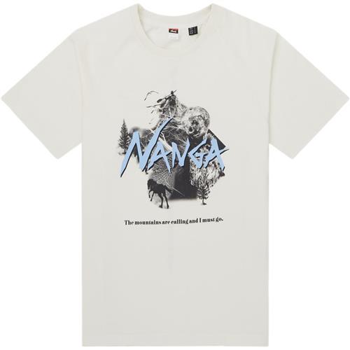 Nanga 1g810-c Nw2411 T-shirt White